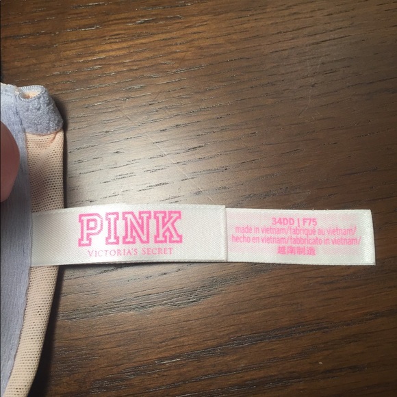 NFS- NWOT PINK Periwinkle Front Close Pushup Bra - Picture 4 of 4
